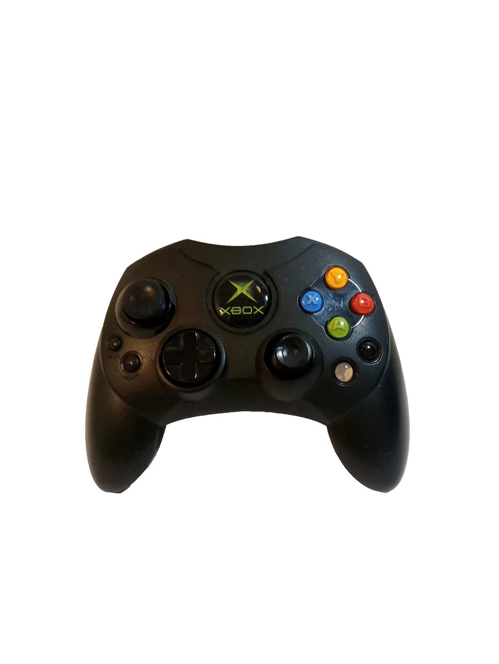 Microsoft Xbox Controller S Y2K Kidcore Retro Black X0869873 OEM Original
